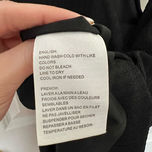 Sophie Rue Asymmetrical Black Cut-out Mini Dress, Large, Nordstrom Rack - Picture 6 of 8